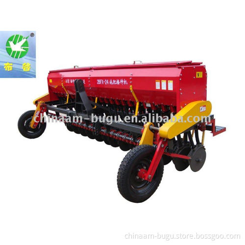Supply 24 rows 2BFX-24 fully mounted fertilizer and seed drill with ISO9001 certificate